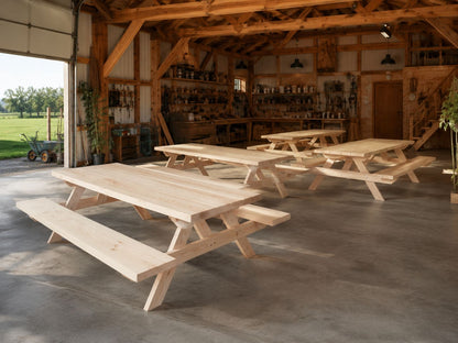 Picknicktisch / Gartentisch aus massivem Douglasienholz - Table Kings
