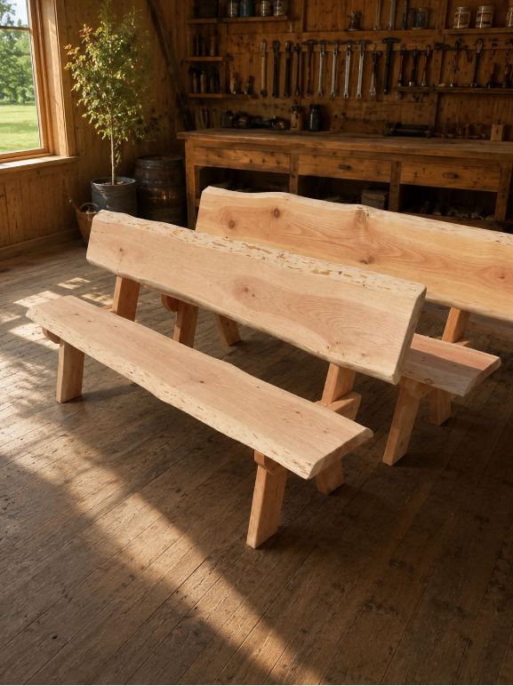 Picknicktisch / Gartentisch aus massivem Douglasienholz - Table Kings