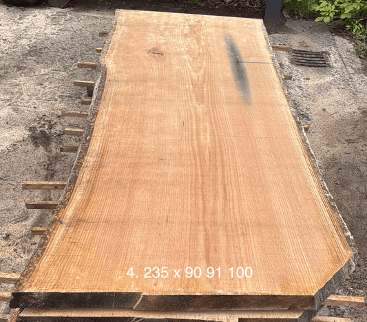 Baumscheiben Esstisch aus Eiche - 235 x 100 x 7 cm – Table Kings