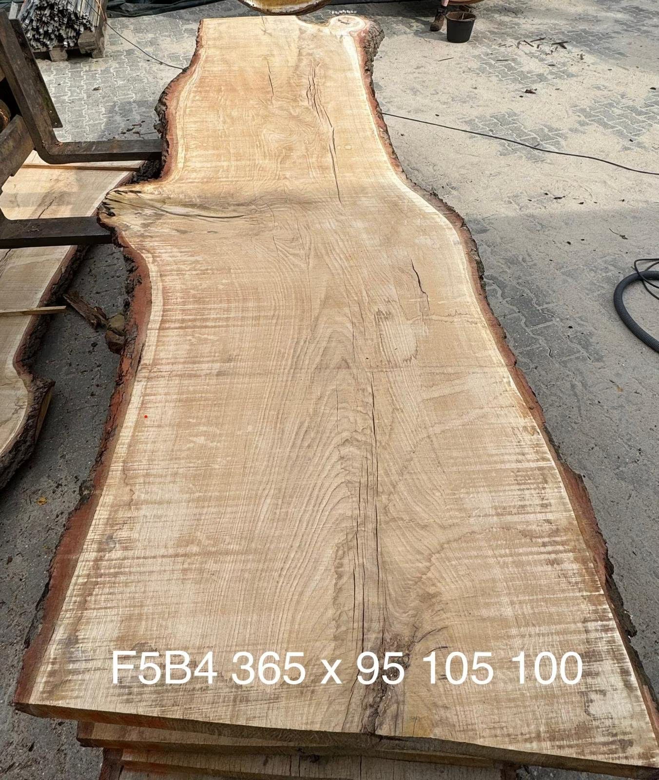 Baumscheiben Esstisch aus Eiche 365 cm x 105 cm x 7 cm – Table Kings
