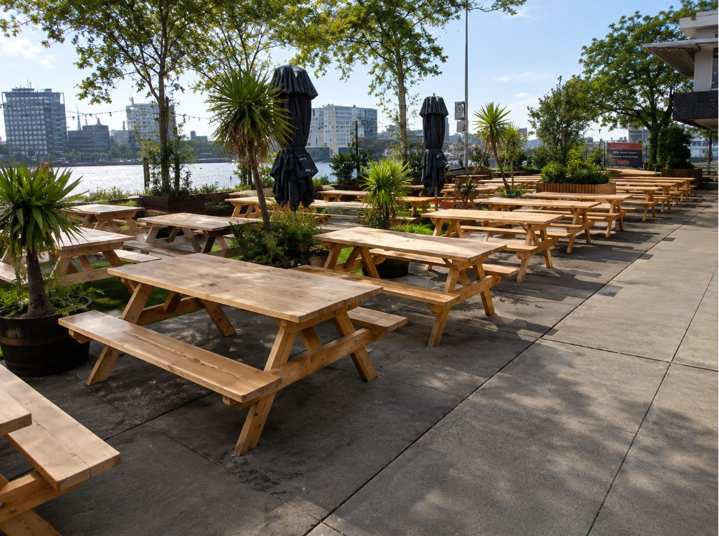 Picknicktisch / Gartentisch aus massivem Douglasienholz - Table Kings