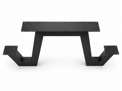 Picknicktisch aus massivem Douglasienholz mit W-Beinen – Table Kings
