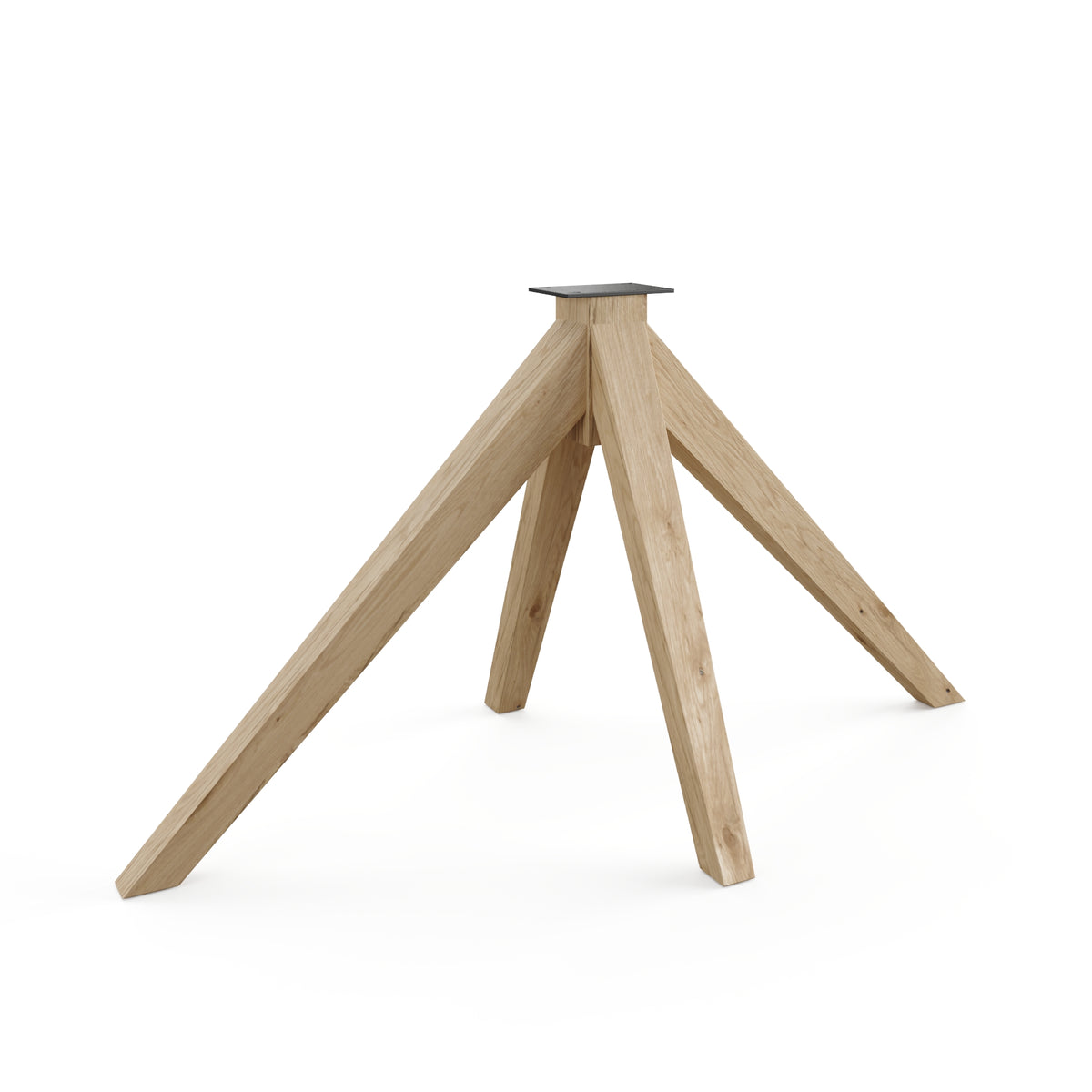 Strebengestell aus Eiche – Table Kings