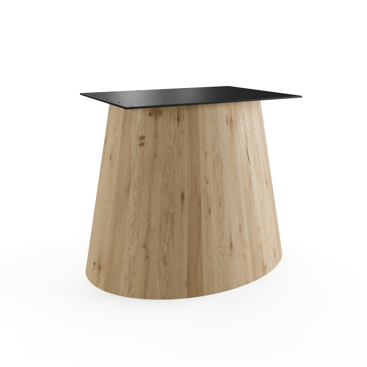 Kegelsäule aus Eiche – Table Kings