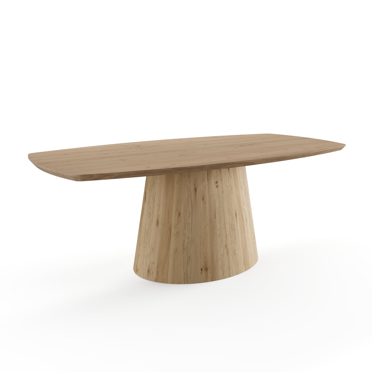 Kegelsäule aus Eiche – Table Kings