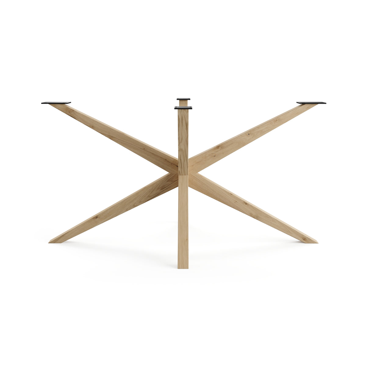 Stern Tischgestell aus Eiche – Table Kings