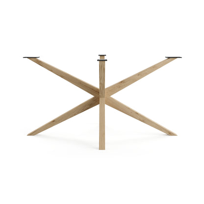 Stern Tischgestell aus Eiche – Table Kings