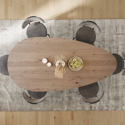 Esstisch "Druppel" aus massiver Eiche - Table Kings