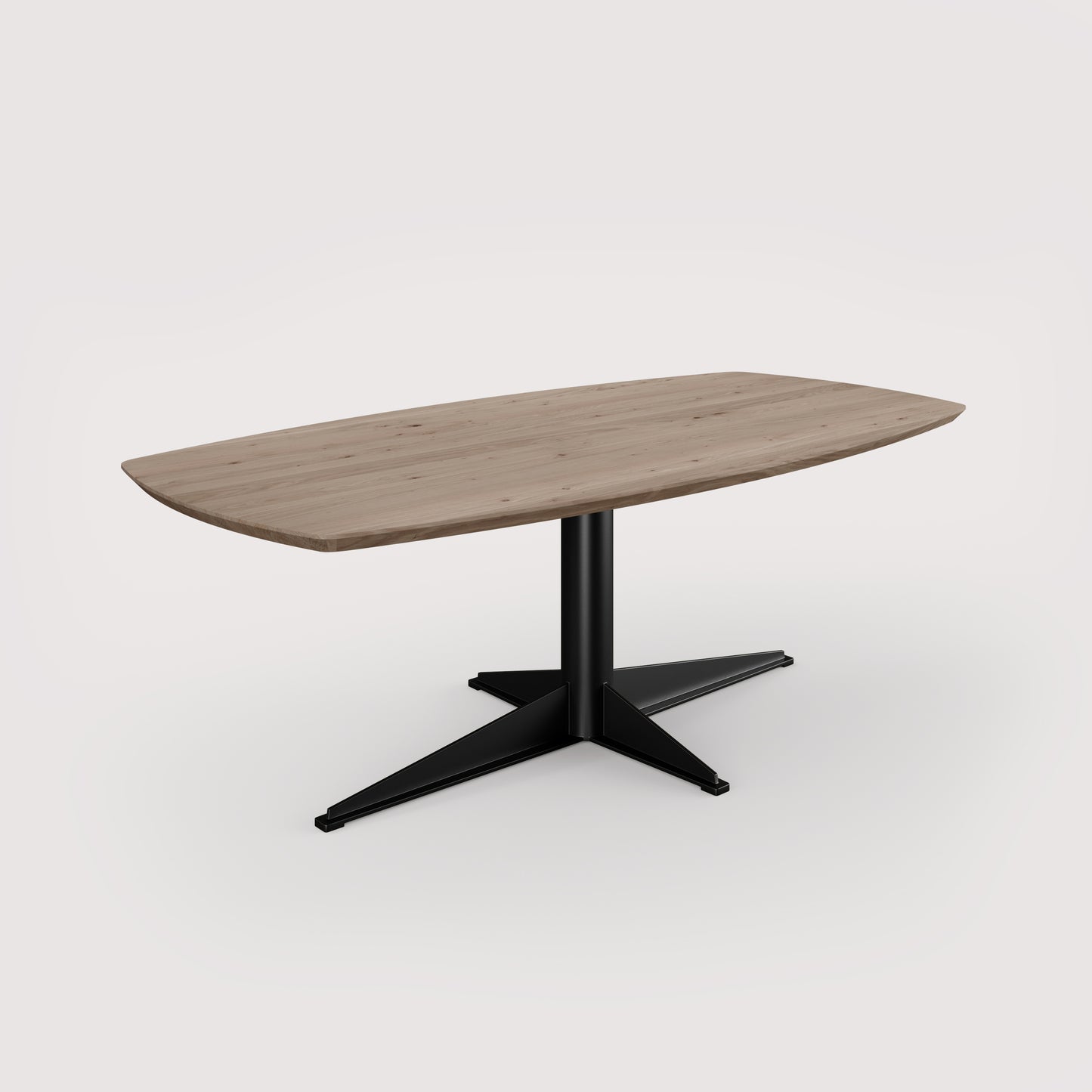 Esstisch "Dänisch-Oval" aus massiver Eiche - Table Kings