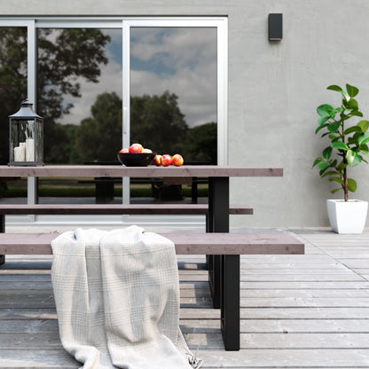 Picknicktisch aus massivem Douglasienholz mit U-Beinen - Table Kings